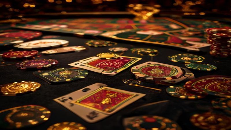 Bàn baccarat live tại 8IBET
